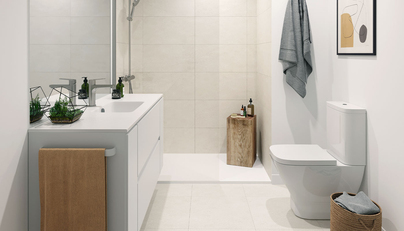 Acabados originales de baño